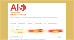 Desktop Screenshot of industriesoziologie.de