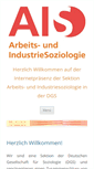 Mobile Screenshot of industriesoziologie.de
